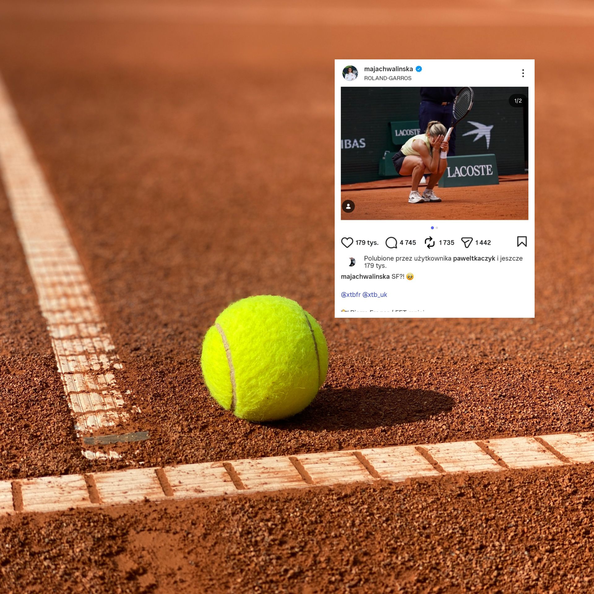 Maja Chwalińska Roland Garros 2026 – rekordowe wyniki medialne według ...